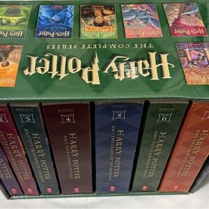 Harry Potter Complete Series Box Set Paperback with Colorful Covers